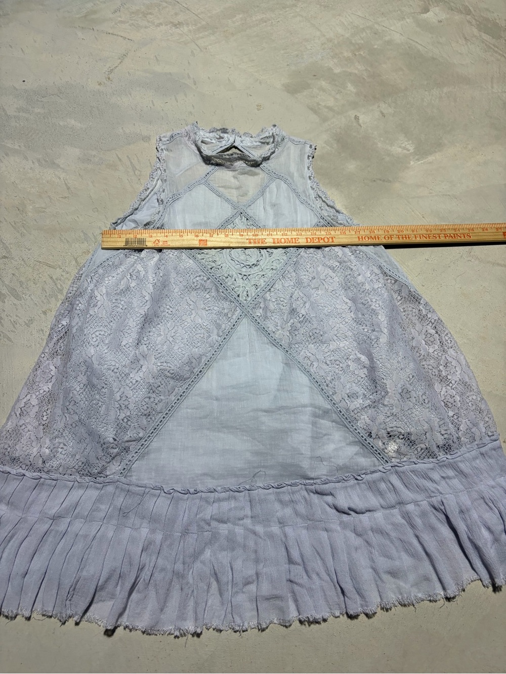 Free people FP ONE angel Lace trapeze Sleeveless Dress - Picture 6 of 10